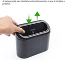 Lixeira Automotiva para Carro – Compacta, Dobrável e Impermeável com Fixação no Banco