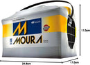 Bateria Moura M60GD MFA 12V / 60Ah / 90 min / 440 A