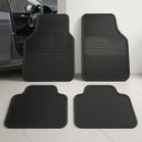 Jogo de Tapetes Automotivos Universais em Borracha, 4 Peças