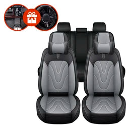 Capa Completa Automotiva Universal Aureon em Couro Legítimo e AirBag +BRINDES: Tapete e Capa Para Volante